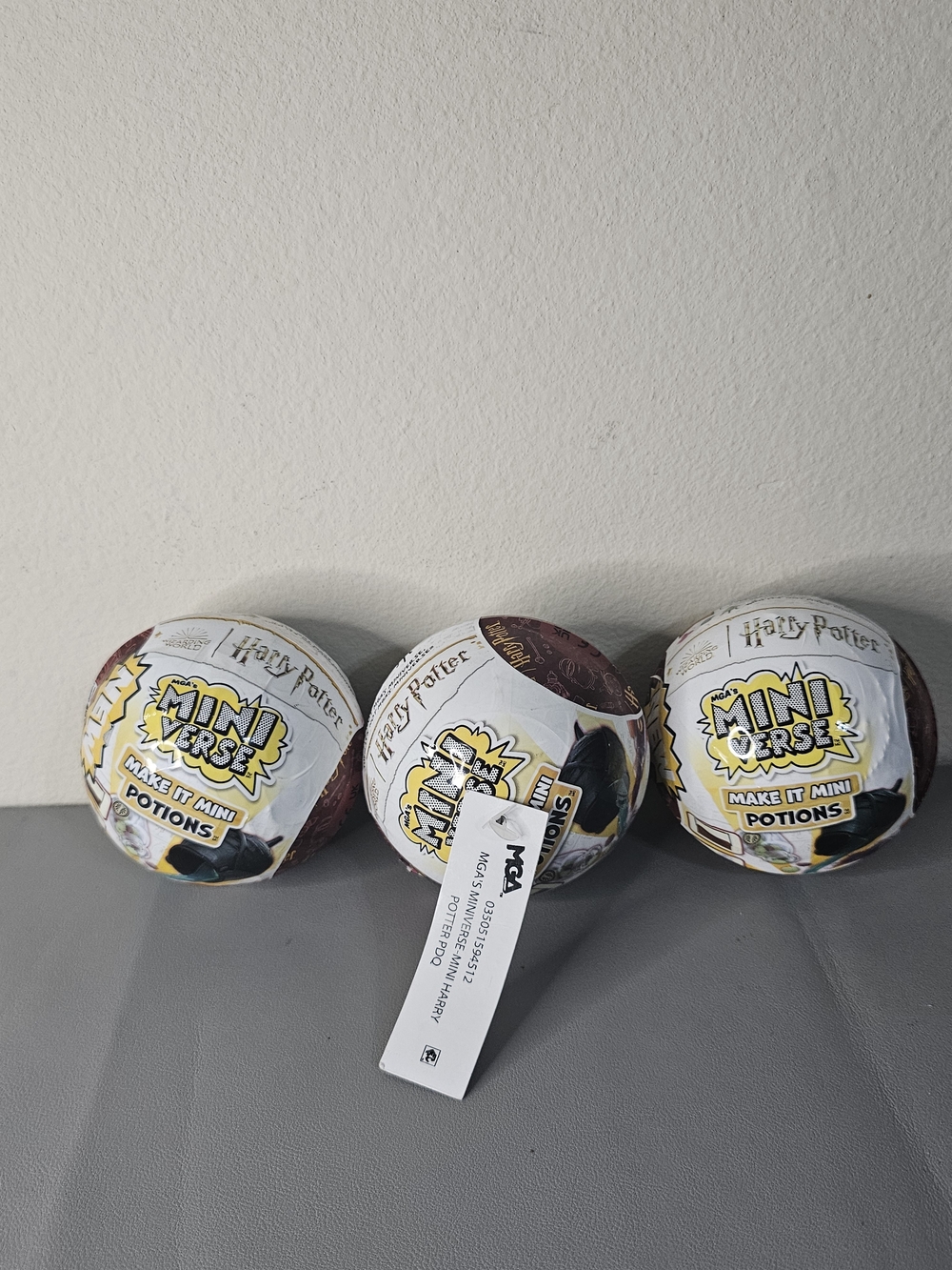 Harry Potter Mini Verse Lot Of 3